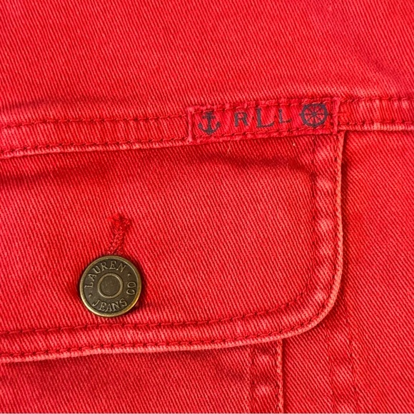 Lauren Ralph Lauren Red Denim Jacket

#1312 - Picture 4 of 7